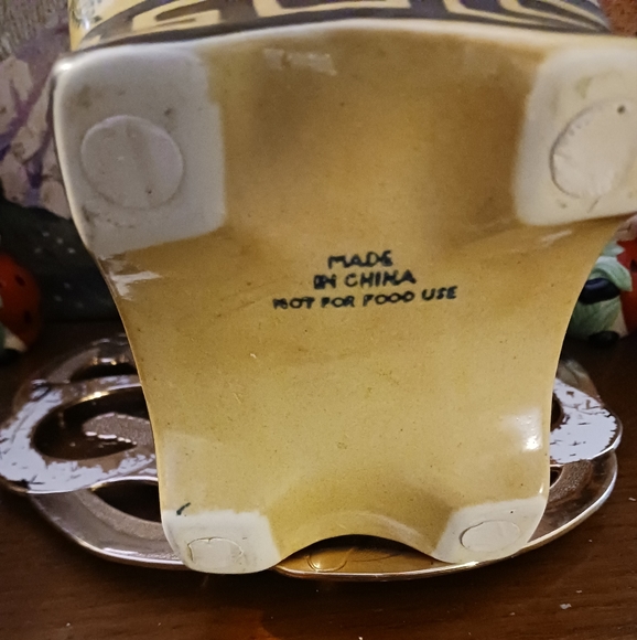 Gorgeous Vintage Asian,Oriental Pottery Vase.🐧🌏Made In China🇨🇳Gift it.🎁 👌 - Picture 11 of 11